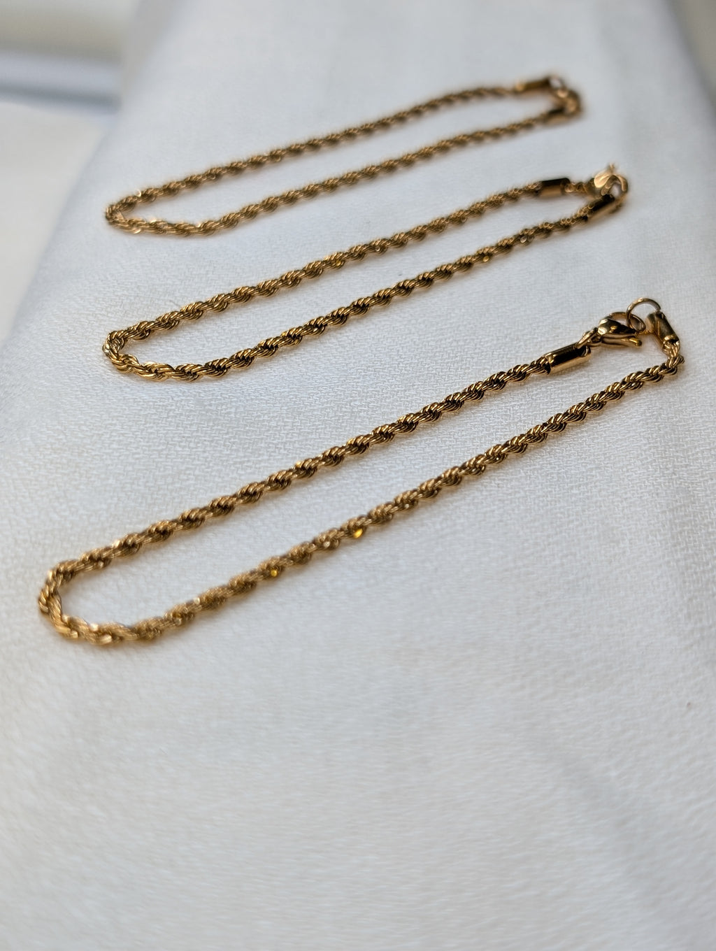 Goldkette & Armband